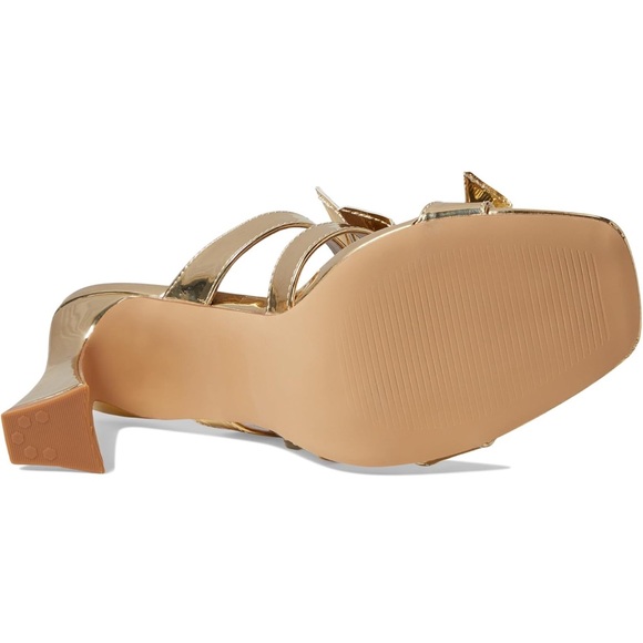 Brand New!! ✨ Dolce Vita women’s gold Yola heeled sandal size 7.5 💛⭐️ - Picture 4 of 5